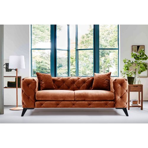 Como - Orange Orange 2-Seat Sofa slika 1