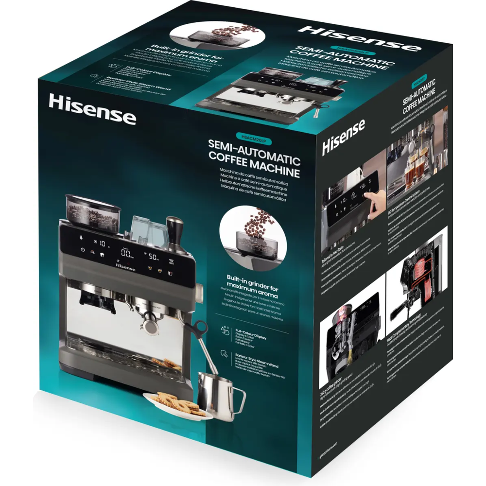 HISENSE Aparat za kafu HSACM20LP / 3200 W slika 5