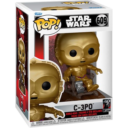 Funko POP figura Star Wars 40. obljetnica C-3PO slika 1