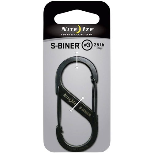 NITE Ize NI-SB3-03-01 karabiner  S-Biner Gr. 3  67 mm x 29 mm  1 St. slika 6