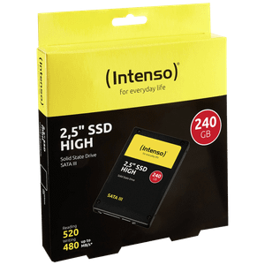 (Intenso) SSD Disk 2.5", kapacitet 240GB, SATA III High - SSD-SATA3-240GB/High