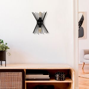Zidna lampa Kirpi - 3091 Crna
