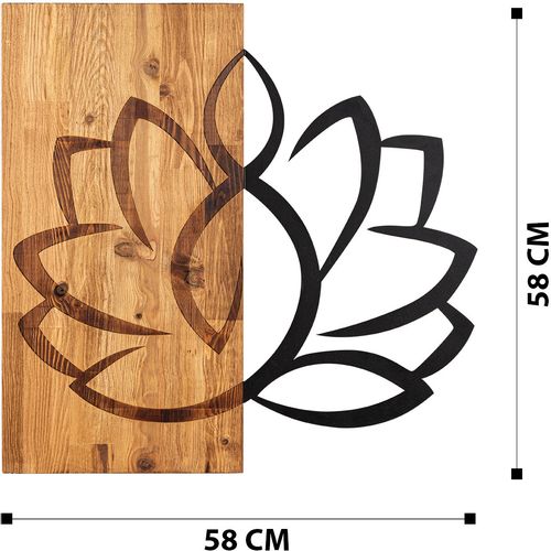 Wallity Zidna dekoracija drvena, Lotus slika 8