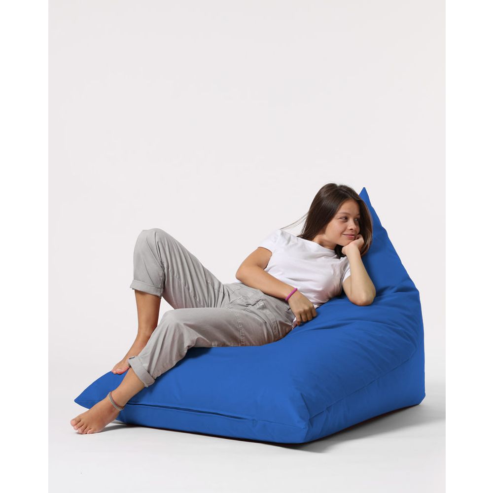 Piramida Veliki Krevet Pouf - Plavi Vrt Bean Bag slika 2