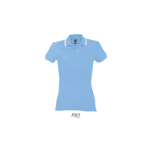 PRACTICE WOMEN ženska polo majica sa kratkim rukavima - Sky blue, XL  slika 5