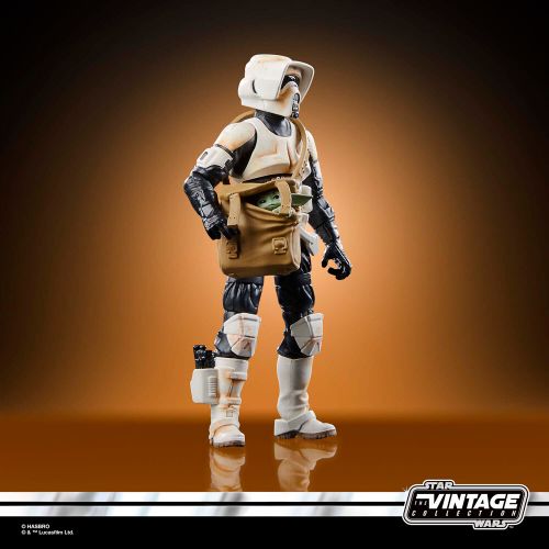 Star Wars Mandalorian Speeder Bike Scout Trooper i Grogu figura 9cm slika 16