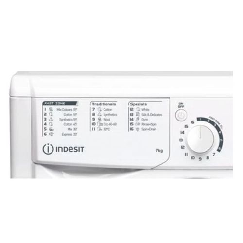 Indesit EWC 71252 W EE N Veš mašina, 7 kg, 1200 rpm, Dubina 51.7 cm slika 10