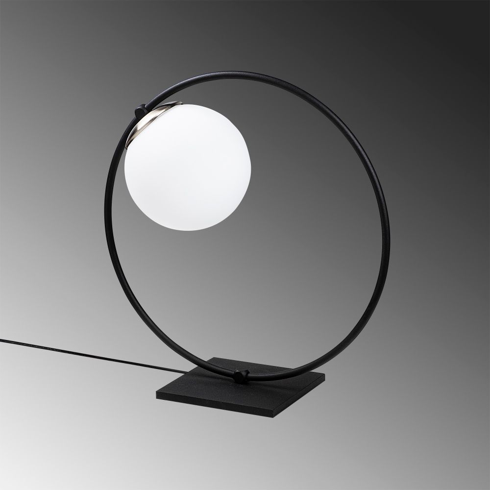 Stolna Lampa Dolunay NT-100 u Crno-Bijeloj Boji slika 5