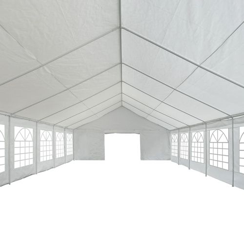 Šator za zabave od PE-a 6 x 14 m bijeli slika 40