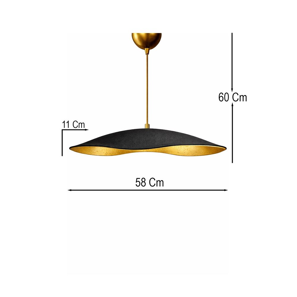 Luster BK300 – Crna Zlatna slika 3