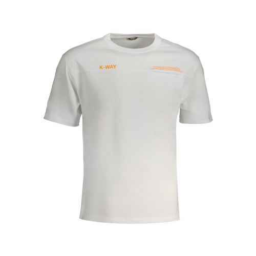 K-WAY WHITE MEN'S SHORT SLEEVE T-SHIRT slika 1