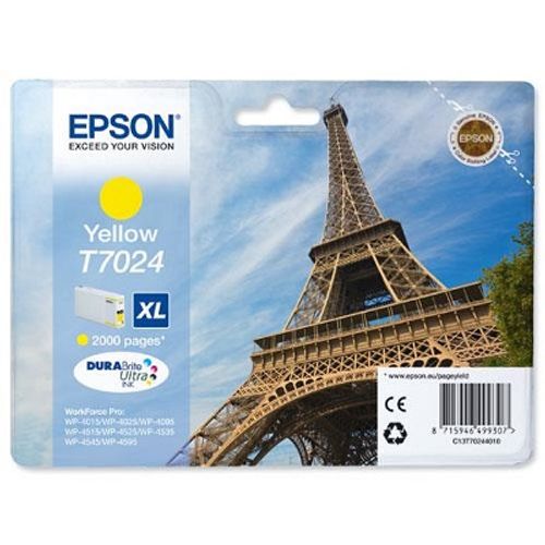 Epson Ink (T7024) Yellow XL slika 1