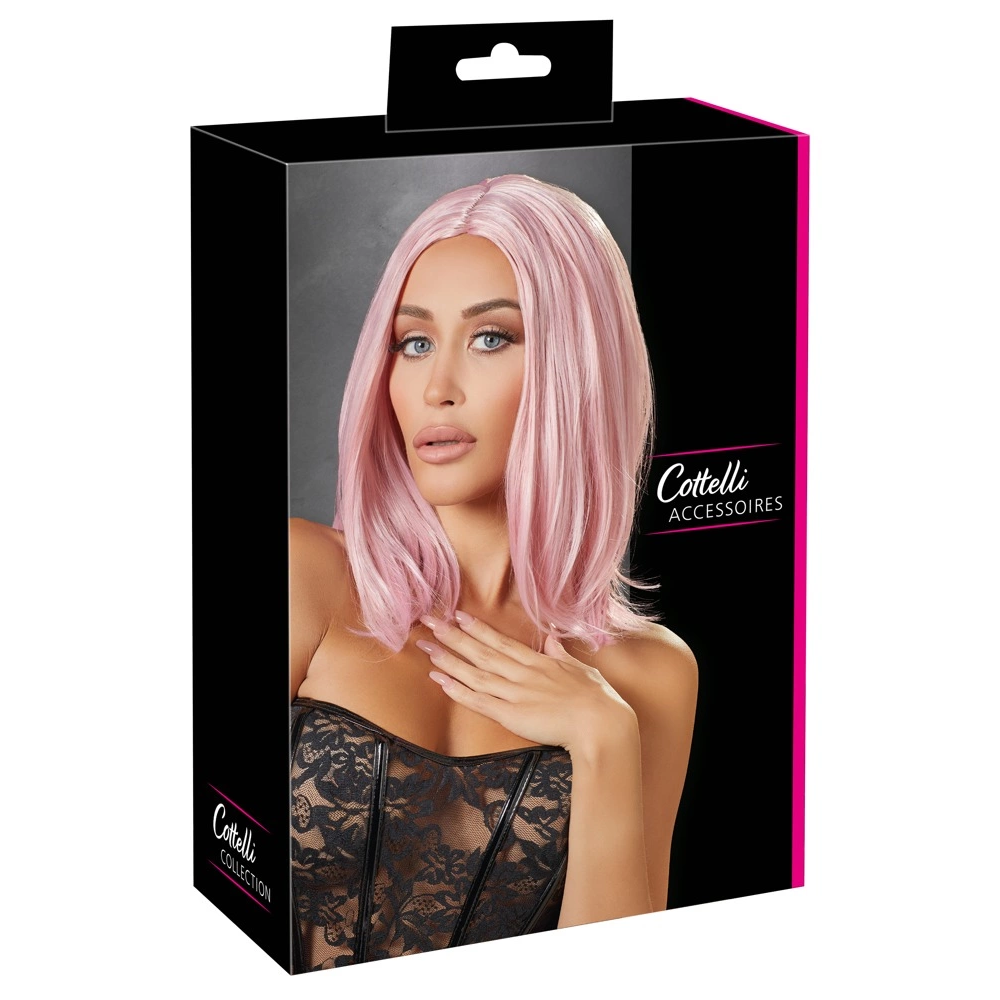 Cottelli ACCESSOIRES Perika, bob, roza slika 1
