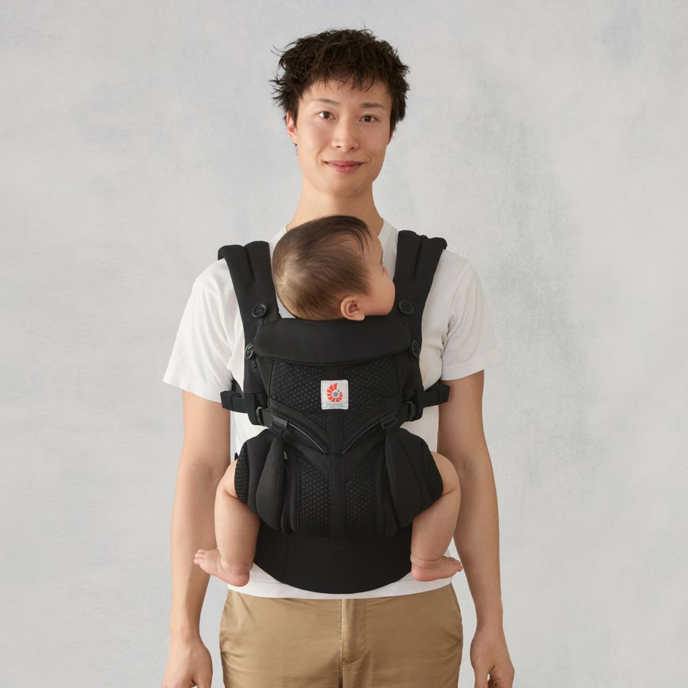 Ergobaby Omni 360 nosiljka Cool Air, Onyx Black slika 3