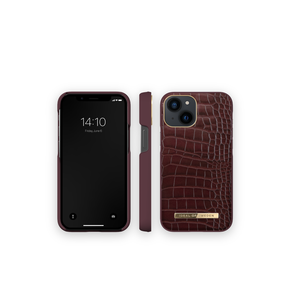 iDeal of Sweden Maskica AT - iPhone 13 mini - Scarlet Croco slika 2