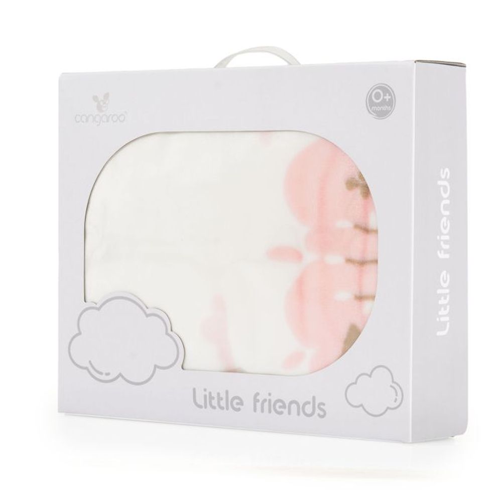 Cangaroo Dekica za bebe Little Friends, Pink slika 4