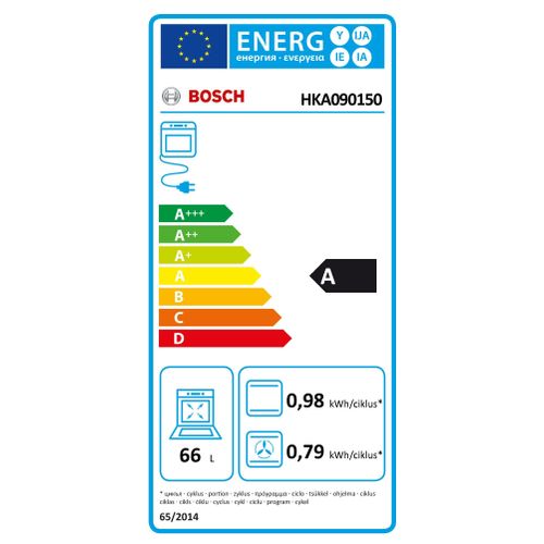 Bosch štednjak HKA090150 slika 10