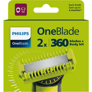 PHILIPS ONE BLADE Zamjenske oštrice 360 FACE&BODY 2+1 QP624/50