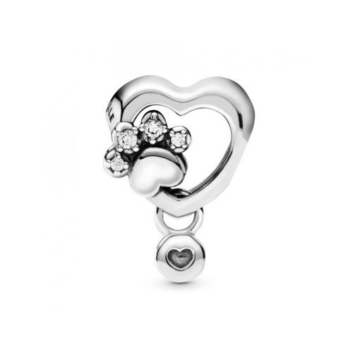 Ženski nakit Pandora SPARKLING PAW PRINT & HEART slika 1