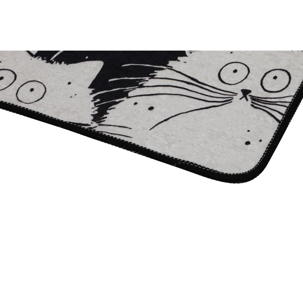 Set Kupatilskih Prostirki White Cats Multicolor (2 Komada) slika 6