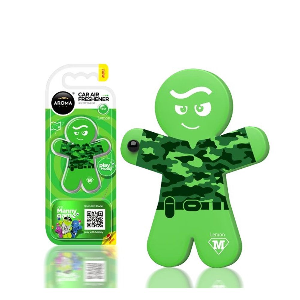 Aroma Car Manny game Miris za auto, limun slika 1
