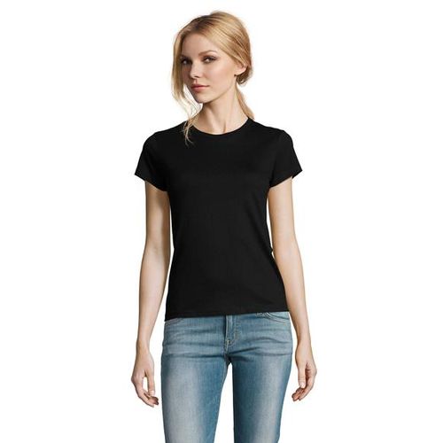MOON ženska majica sa kratkim rukavima - Crna, 3XL  slika 1