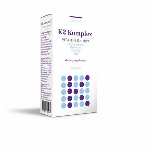 Dr. Viton K2 kompleks 30 Kapsula slika 1