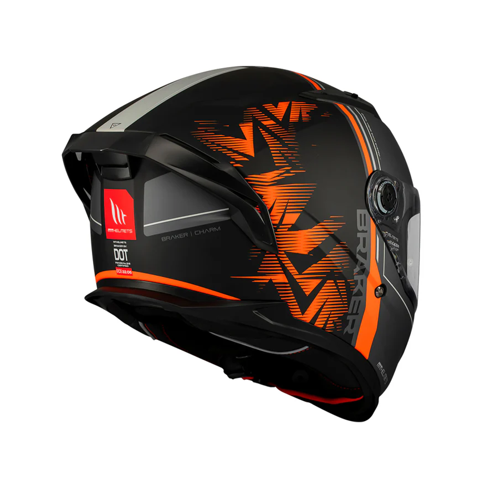 MT Helmets vizir za moto kacigu Breaker SV Charm B4 matt slika 4