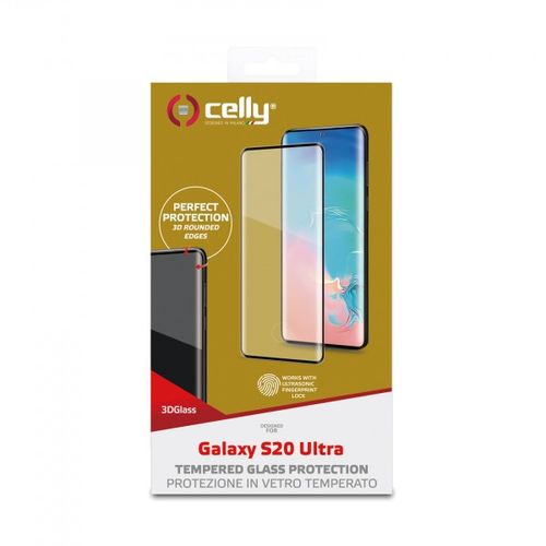 CELLY Zaštitno staklo 3D za Samsung S20 ULTRA slika 3