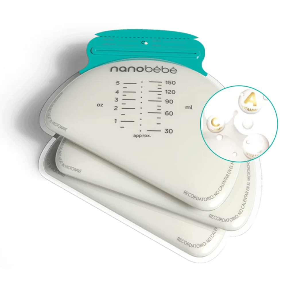 Nanobébé® Vrećice za čuvanje majčinog mlijeka 270ml, 25kom slika 2