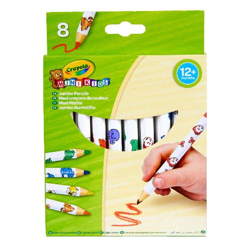 Crayola Džambo Olovke 8 Kom Drvena Bojica slika 2