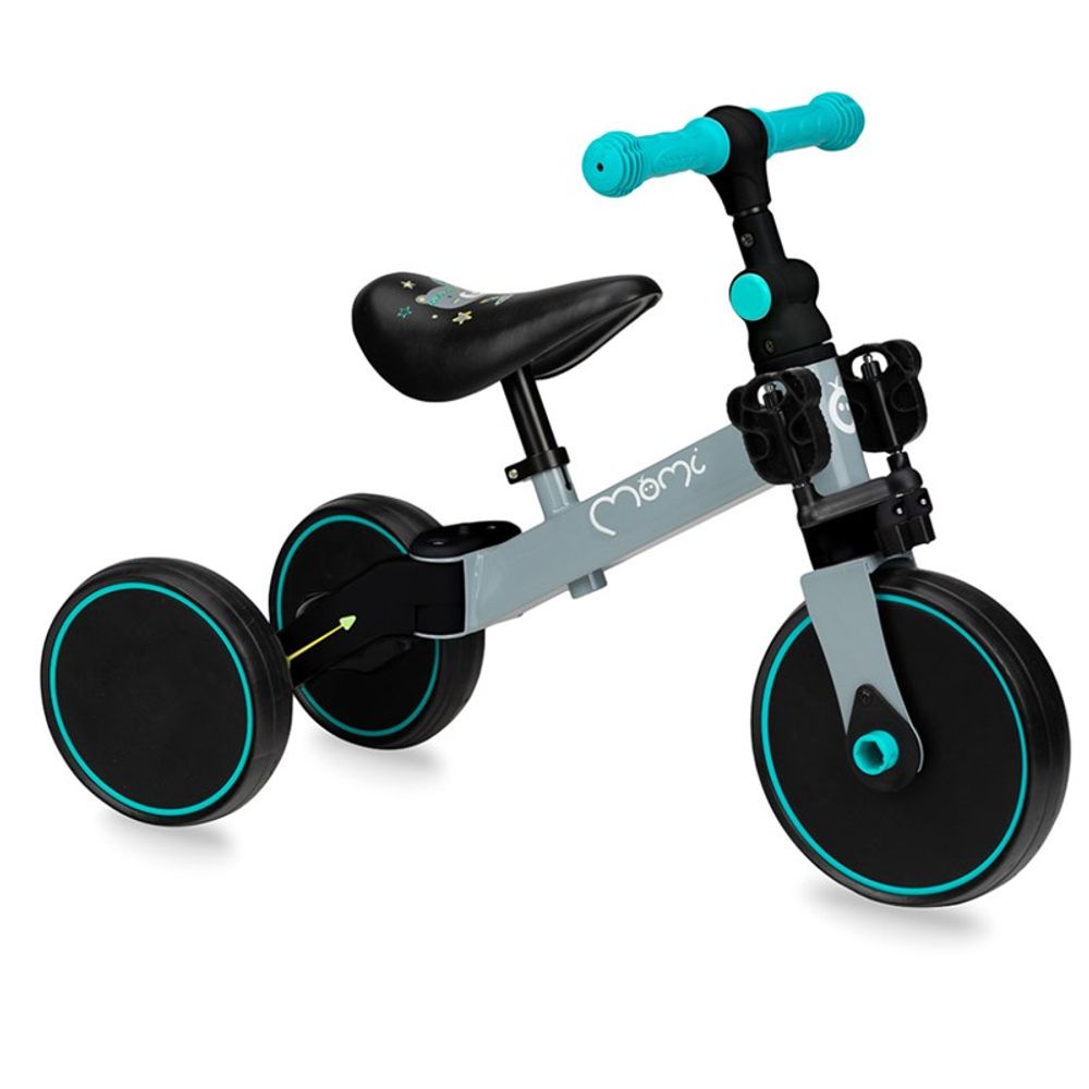 Momi Loris Bicikl 4U1, Grey-Turquoise slika 2