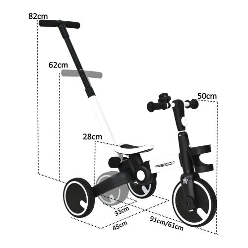 Tricikl FREEDOM 3u1 - plava slika 8