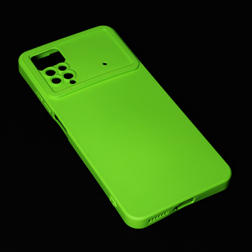 Torbica Silikon color za Xiaomi Redmi Note 11 Pro 4G/5G tamno zelena slika 1
