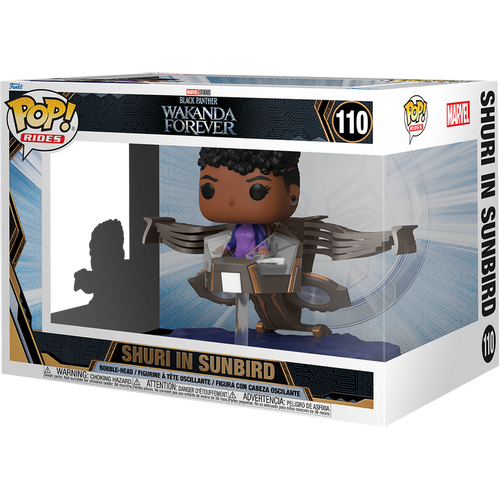 Funko Pop Ride Supdlx: BPWF - Shuri In Sunbird slika 1