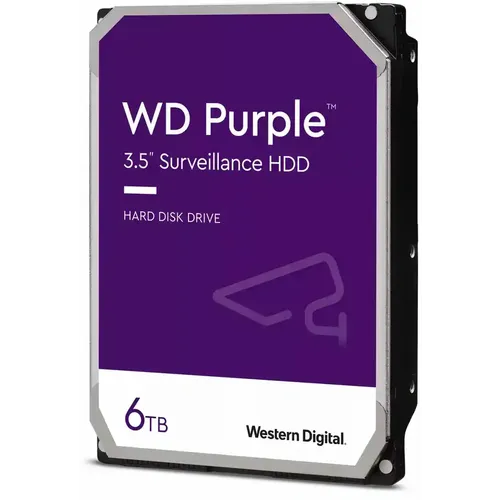 Hard disk 6TB SATA6 Western Digital Caviar 256MB WD64PURZ Purple slika 1