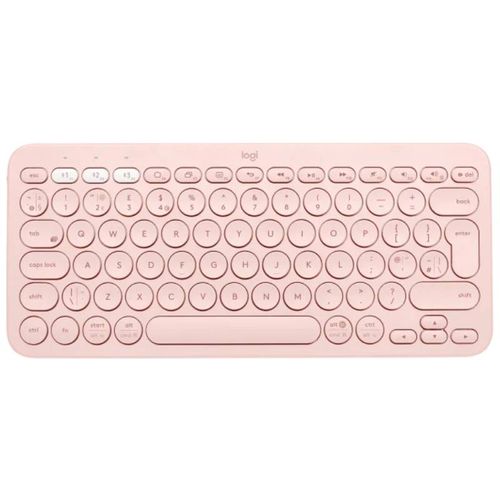 LOGITECH K380 Bluetooth Multi-device US roze tastatura slika 1