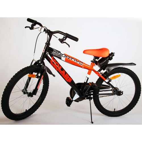 Dječji bicikl Volare Sportivo 18" neon narančasta/crna s dvije ručne kočnice slika 14