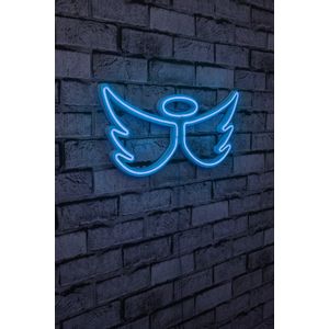 Wallity Ukrasna plastična LED rasvjeta, Angel - Blue