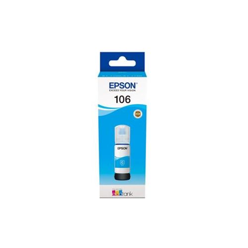 Tinta EPSON EcoTank 106 Cyan - Visoka Kvaliteta Ispisa slika 1