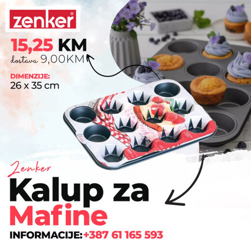 Probus Kalup za muffine 12/1 slika 2