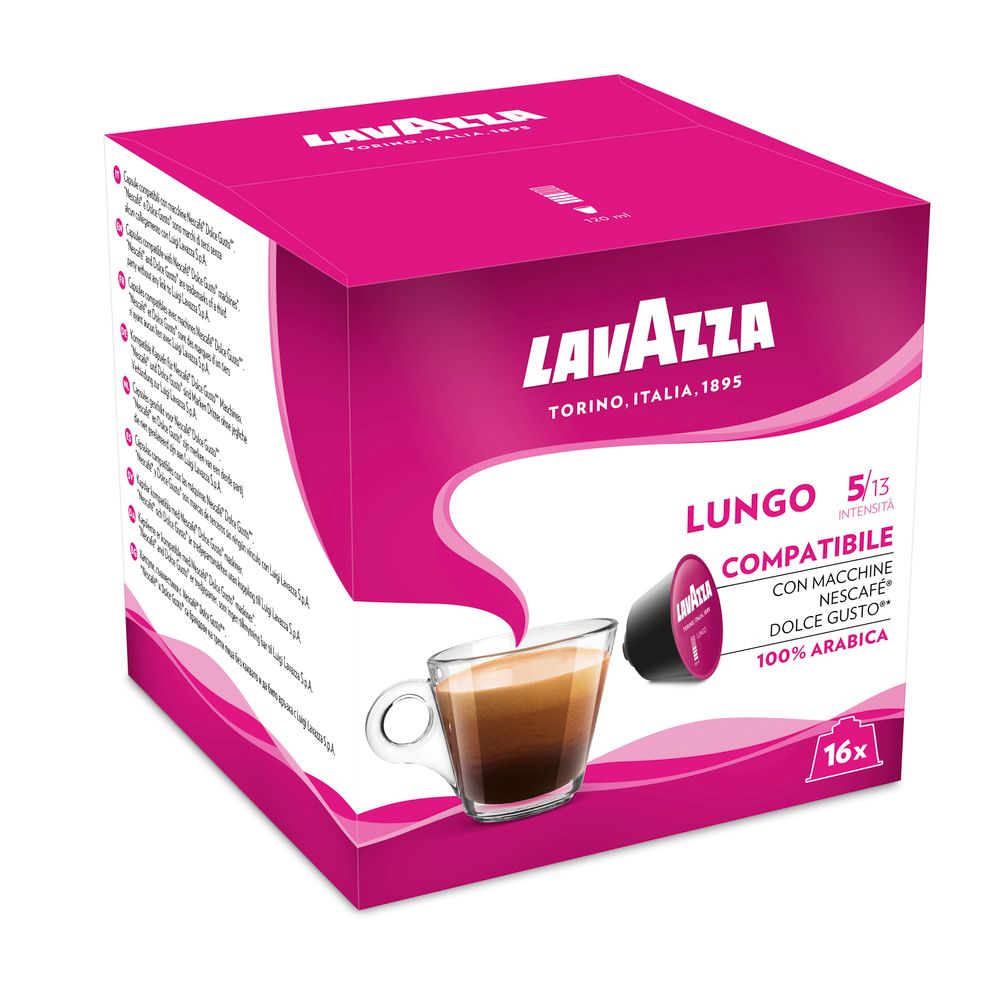 Lavazza Dolce Gusto kompatibilne kapsule Lungo 128g, 16 kapsula slika 3