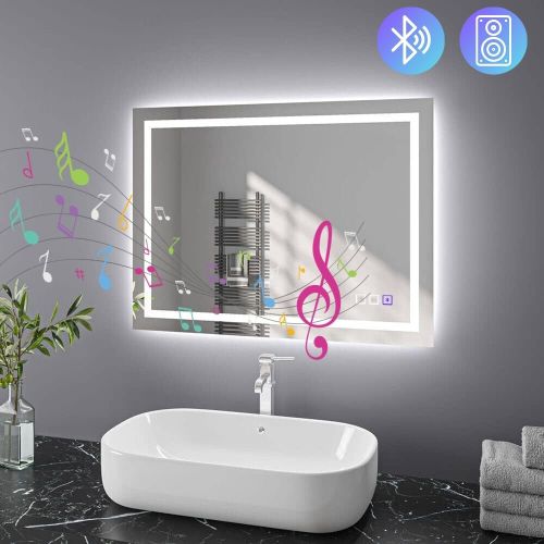 Ogledalo LED 90x60cm PRO SQR BLUETOOTH slika 6