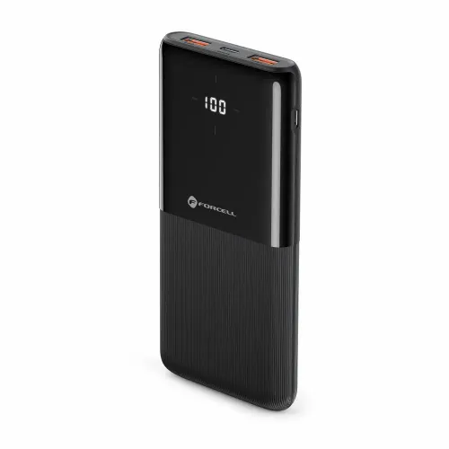 FORCELL Powerbank F-Energy P10k1 PD 20W QC 10000mah crna slika 2