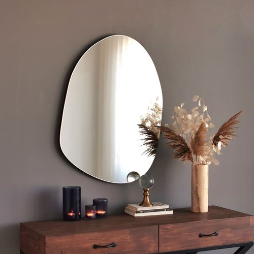 Gusto Mirror - Black Black Decorative Mirror slika 7