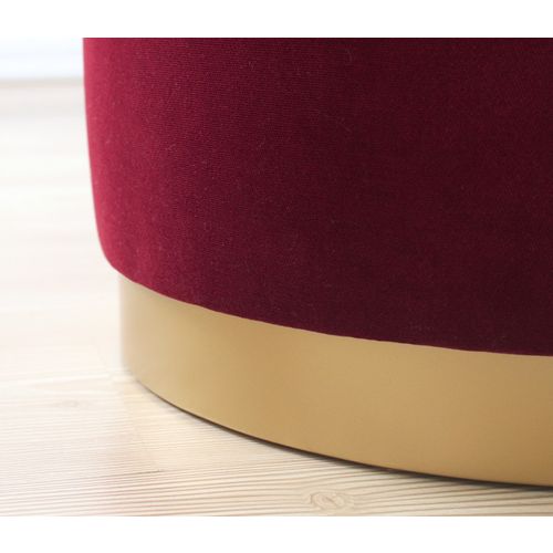 Atelier Del Sofa Tabure, Dover - Claret Red slika 5