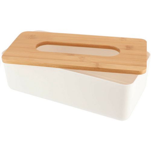 TENDANCE Kutija za maramice Bath 26,1x13,1x8,6cm Bijela slika 2