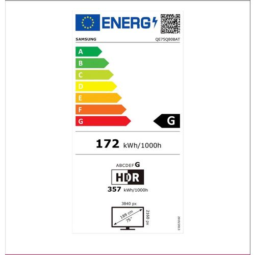 Samsung TV 75" QLED 75Q80B slika 4