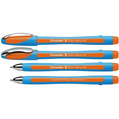 Kemijska olovka Schneider, Slider Memo XB, narančasta slika 2