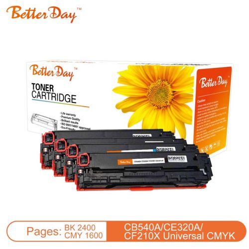 Toner BetterDay 541A/321A/211A CB541A,125A,CE321A,128A,CF211A,131A zam. kaseta za HP Cyan 1.6k slika 3